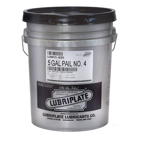 No. 4, 35 Lb Pail, Iso-150 Tacky Way, Bearing And Gear Box Fluid